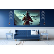 Ti Play Ti-Play Puslu Vadi 60 x 90 cm  Modern Samuray Pvc Çerçevesiz Tablo