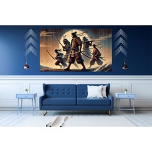Ti Play Ti-Play Aile Için 60 x 90 cm  Modern Samuray Pvc Çerçevesiz Tablo