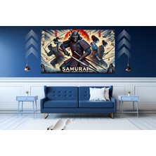 Ti Play Ti-Play Majesteyi Koru 60 x 90 cm  Modern Samuray Pvc Çerçevesiz Tablo