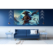 Ti Play Ti-Play Dirilen 60 x 90 cm  Modern Samuray Pvc Çerçevesiz Tablo