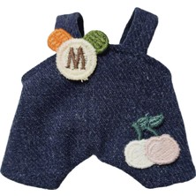 Fugar 17CM Pantolon Kostümleri 5-7 8-10 Yaş 17CM Kolye Kız Hediyesi Mavi (Yurt Dışından)
