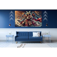 Ti Play Ti-Play Gold Shogun 60 x 90 cm  Modern Samuray Pvc Çerçevesiz Tablo