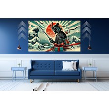 Ti Play Ti-Play Takuma 60 x 90 cm  Modern Samuray Pvc Çerçevesiz Tablo
