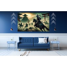 Ti Play Ti-Play Ölüme Bir Adım 60 x 90 cm  Modern Samuray Pvc Çerçevesiz Tablo