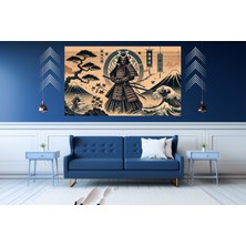 Ti Play Ti-Play Kıyomura 60 x 90 cm  Modern Samuray Pvc Çerçevesiz Tablo