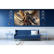 Ti Play Ti-Play Nefret 60 x 90 cm  Modern Samuray Pvc Çerçevesiz Tablo