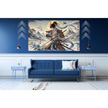 Ti Play Ti-Play Era 60 x 90 cm  Modern Samuray Pvc Çerçevesiz Tablo