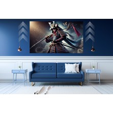 Ti Play Ti-Play Çift Uçlu Kılıç 60 x 90 cm  Modern Samuray Pvc Çerçevesiz Tablo