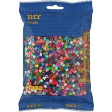 Hama Beads 3.000'lik Hama Midi Boncuk - 50 Renk