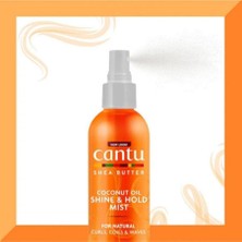 Cantu Shea Yağı Doğal Saçlar Parlaklık ve Kıvrımları Ortaya Çıkaran Kıvırcık, Dalgalı Saç için Spreyi 237 ml