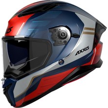 Axxıs Panther Sv Prestıge C7 Matt Blue Kapalı Kask