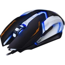 Dex Gaming Oyun Mouse Renk Değiştiren Işıklı Profesyonel Mouse E-Sport Işıklı Oyuncu Faresi Profesyonel