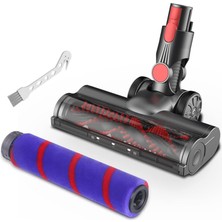 Guitar Halılar ve Sert Zeminler Için V7 V8 V10 V11 V15 Elektrikli Süpürgelerle Uyumlu Elektrikli Temizleme Fırçası Başlığı (Yurt Dışından)
