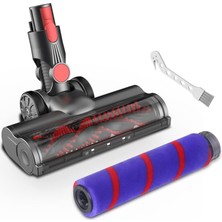 Guitar Halılar ve Sert Zeminler Için V7 V8 V10 V11 V15 Elektrikli Süpürgelerle Uyumlu Elektrikli Temizleme Fırçası Başlığı (Yurt Dışından)