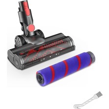 Guitar Halılar ve Sert Zeminler Için V7 V8 V10 V11 V15 Elektrikli Süpürgelerle Uyumlu Elektrikli Temizleme Fırçası Başlığı (Yurt Dışından)