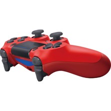 Premium Ps4 Oyun Kolu Kablolu&kablosuz Kırmızı Bluetoothlu Bilgisayar Uyumlu Kol Gamepad Joystick