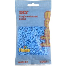 Hama Beads 1.000'lik Hama Midi Boncuk - Pastel Mavi