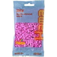 Hama Beads 1.000'lik HamaMidi Boncuk - Pastel Pembe