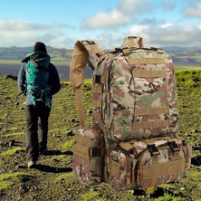 Chasoe 55L Oxford Ş Sırt Çantası Kamp Açı Yürüyüş Trekking Çantası (Yurt Dışından)