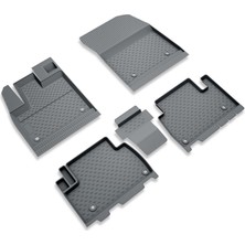 Image Citroen Berlingo Combi (2019 ve Sonrası) 3D Havuzlu Kauçuk Oto Paspas Gri