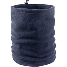 Mrey Unisex 2'li Füme Kadın Erkek Kışlık Termal Polar Ipli Bere Şapka Boyunluk Olabilen Atkı Bere