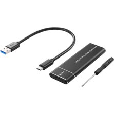 Rw-M2 Usb-Type-C 3.1 Nvme M-Key Pcı M.2 10 Gbps Taşınabilir SSD Hard Disk Kutusu