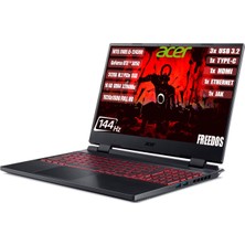 Acer Nitro 5 AN515-58 I5-12450H 16 GB 512 GB SSD RTX3050-4 GB 15.6" IPS Fhd 144 Hz Freedos NH.QFJEY.007+165