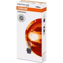 Osram Siyah Plastik Soketli Ampül 12V 27/7W(10ADET)