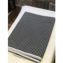 BHT Pötikare 140 x 160 cm Biyeli Masa Örtüsü Siyah