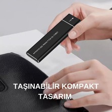 Rw-M2 Usb-Type-C 3.1 Nvme M-Key Pcı M.2 10 Gbps Taşınabilir SSD Hard Disk Kutusu