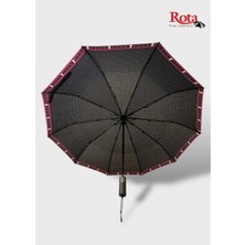 Rota 10 Telli Ekstra Dayanıklı Fiber Tel Otomatik Açılır/kapanır Şemsiye 3060