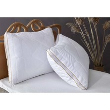 Seda Home Art Gold Serisi Soft Klimalı Ortopedik Yastık 50X70 cm - Yumuşak ve Hava Kanallı , Antialerjik