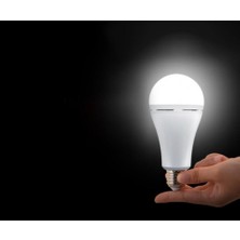 ŞANLED Şarjlı Akülü 30W Beyaz Işık LED Ampul-1 Adet