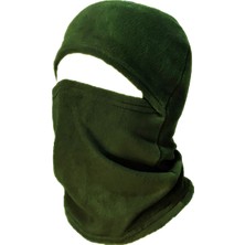 Mrey Haki Polar Kar Maskesi Termal Kışlık Şapka Bere Boyunluk Motorcu Kask Içi Balaclava Asker Yeşili