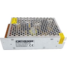 OPAX-5000MA-MTL Smps 5 Amper Dc 12V Sanayi Tipi Adaptör