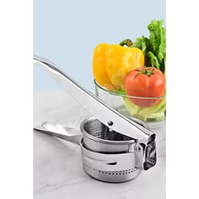 Patates Ezici - Patates Püresi Yapıcı - Paslanmaz Çelik Bebek İçin Püre Tüm Sebzeler Patates Ezeceği