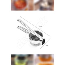 Patates Ezici - Patates Püresi Yapıcı - Paslanmaz Çelik Bebek İçin Püre Tüm Sebzeler Patates Ezeceği