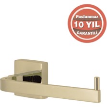 Çelik Banyo Paslanmaz Pirinç Tamay Kağıtlık Altın Sarı Gold