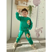 Sacro Kids Disney Desenli Eşofman-Sweatshirt 2 Iplik Mevsimlik Erkek Çocuk Takım