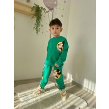 Sacro Kids Disney Desenli Eşofman-Sweatshirt 2 Iplik Mevsimlik Erkek Çocuk Takım