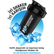 Hardpower Nutrition Sporcu Protein Shaker - Siyah 550 ml