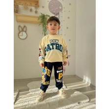 Sacro Kids Paw Patrol Baskılı Eşofman-Sweatshirt 2 Iplik Mevsimlik Erkek Çocuk Takım