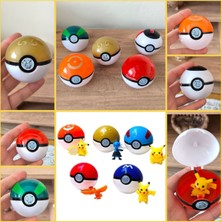 NB Market Pokemon Topu ve Pokemon Figür 1 Adet . Poketopu ve Pokemon Figür , Pokeball Poketop