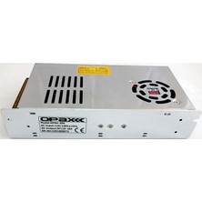 OPAX-20A Smps 20 Amper Dc 12 Volt Sanayi Tipi Fanlı Adaptör