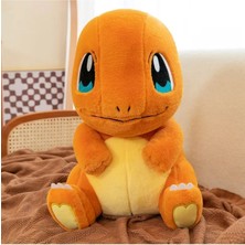 NB Market Charmander Peluş Oyuncak Büyük ve Tüylü Pokemon Peluş Oyuncak 30CM