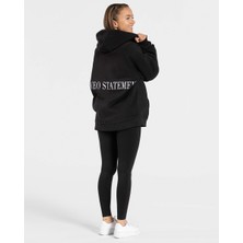 Yumuşak Dokulu Zımparalı Kumaş Oversıze Sweatshırt