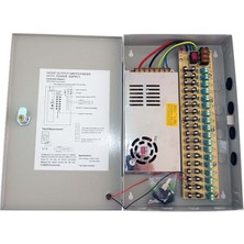 OPAX-20A-BX Smps 20 Amper Dc 12VOLT Kutu Tipi Fanlı Box Adaptör