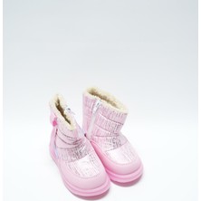Eymen Shoes Twingo Içi Yünlü Günlük Kız Çocuk Bot, Pembe (Ladik)