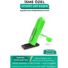 Giftsome Yeşil Cep Kaşesi, Elbise İsim Ve Kıyafet, Defter Kitap Kaşesi Anaokulu Kreş Etiket, Öğrenci Kaşesi