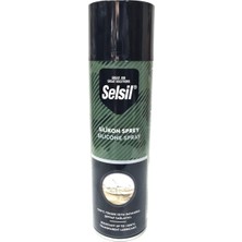 Selsil Silikon Sprey 500 ml Şeffaf Yağlayıcı Etkili  Kalite Silikon İçeren Sprey